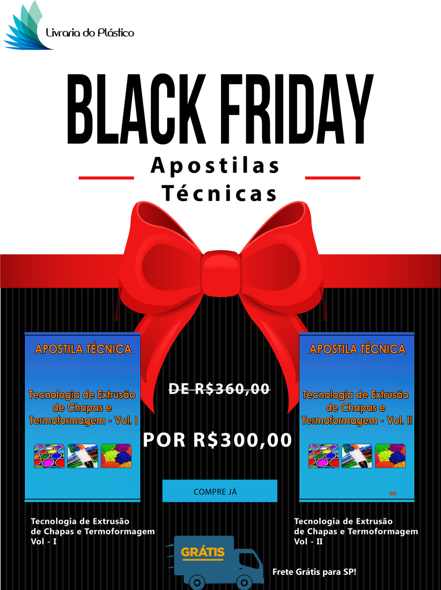 Campanha Black Friday de apostilas técnicas